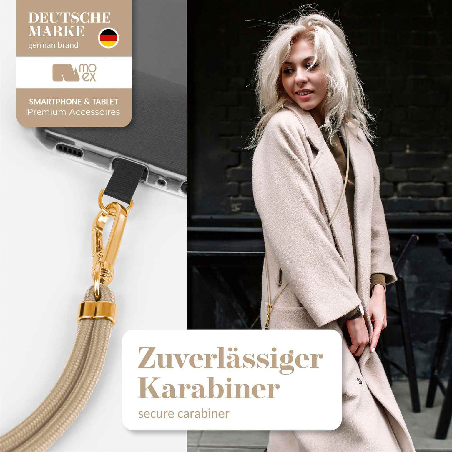 moex Unleash Huawei nova 14 Pro Handykette mit Einleger – Produktbild 4