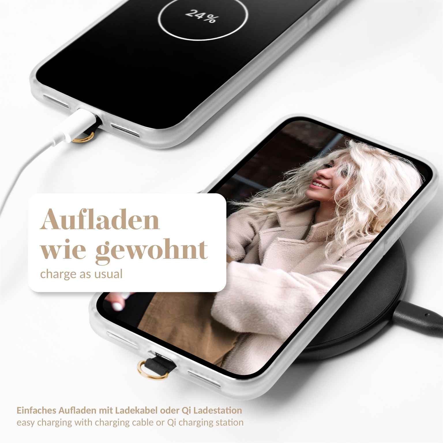 moex Unleash Oppo Reno16 5G Handykette mit Einleger – Produktbild 5