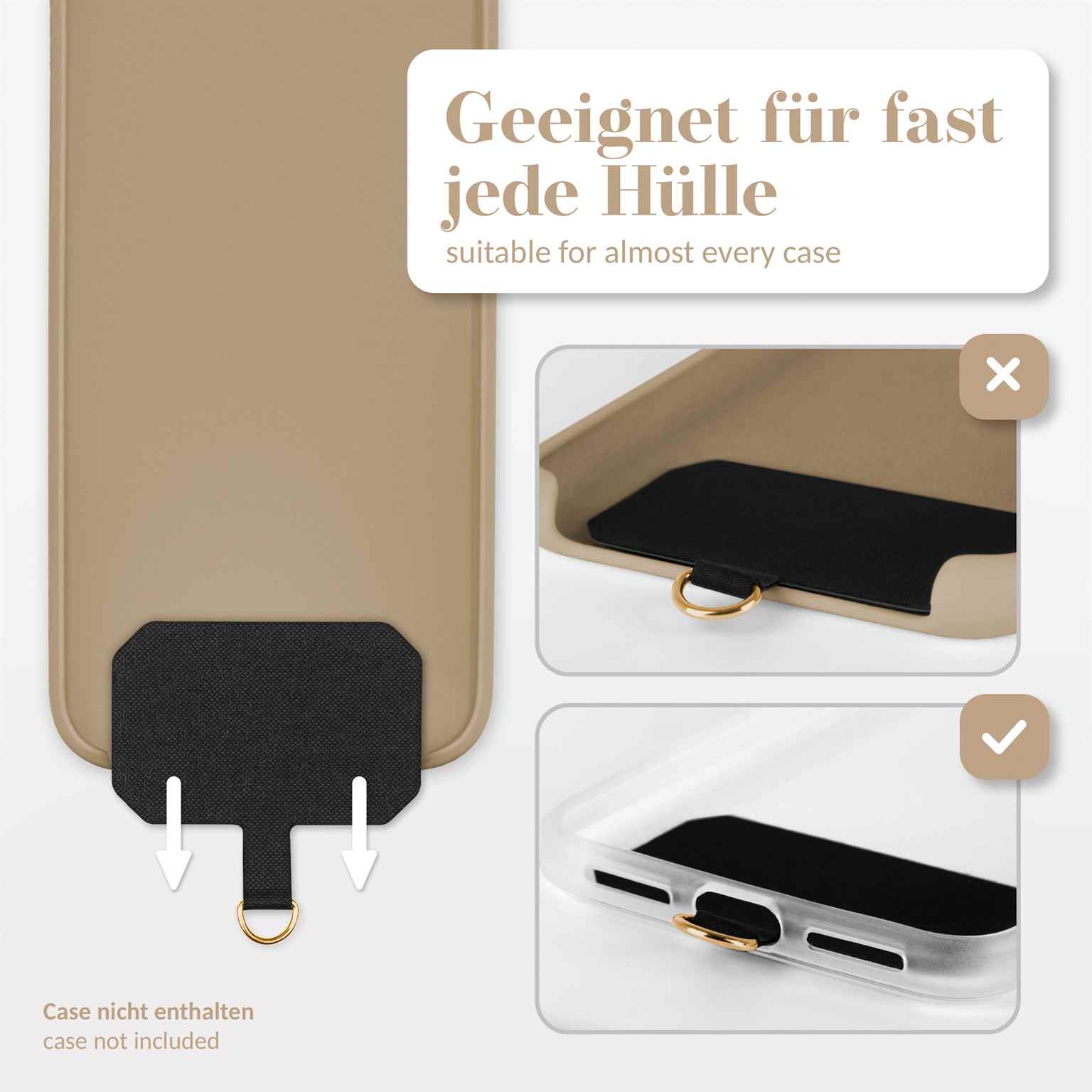 moex Unleash Oppo Reno16 FS 5G Handykette mit Einleger – Produktbild 7